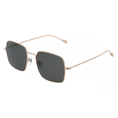 Gucci GG1184S Herren-Sonnenbrille Vollrand Eckig Metall-Gestell, gold