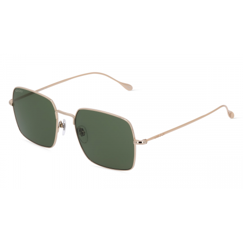 Gucci GG1184S Herren-Sonnenbrille Vollrand Eckig Metall-Gestell, gold