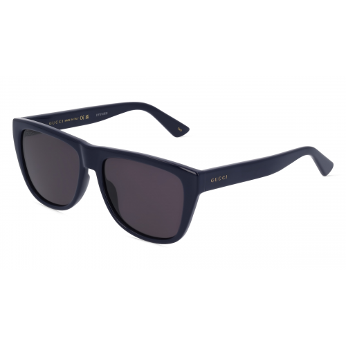 Gucci GG1345S Herren-Sonnenbrille Vollrand Eckig Kunststoff-Gestell, blau