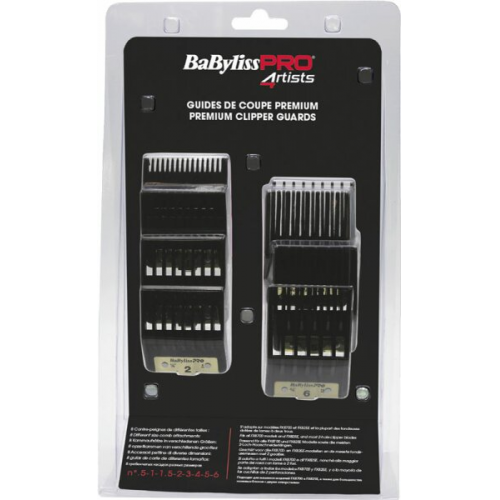BaByliss Pro 4Artists Premium Clipper Guards 8 St&uuml;ck