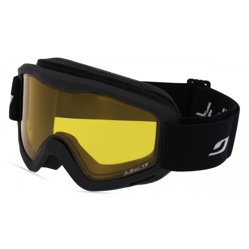 Julbo PLASMA J733  Unisex-Skibrille Vollrand Monoscheibe Kunststoff-Gestell, schwarz