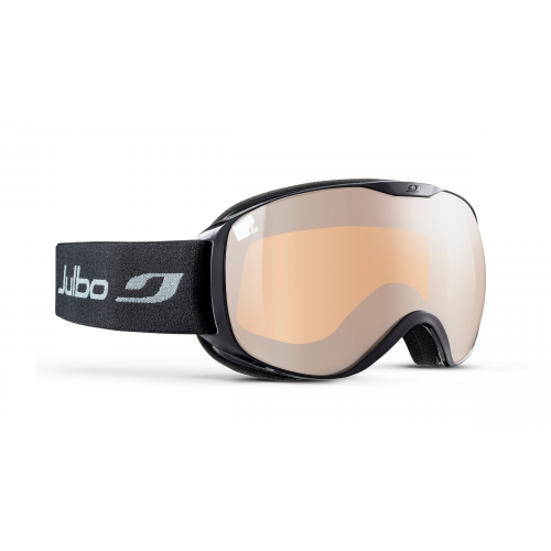 Julbo PIONEER J731 Unisex-Skibrille Vollrand Monoscheibe Kunststoff-Gestell, schwarz