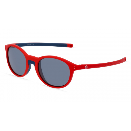 Julbo FLASH J539 Jugend-Sonnenbrille Vollrand Panto Kunststoff-Gestell, rot