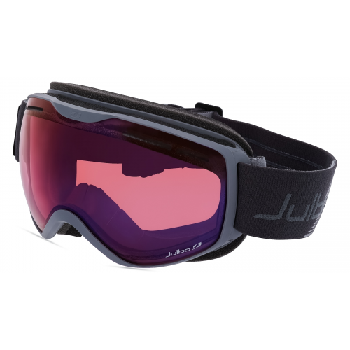 Julbo ISONXCL J750  Unisex-Skibrille Vollrand Monoscheibe Kunststoff-Gestell, schwarz