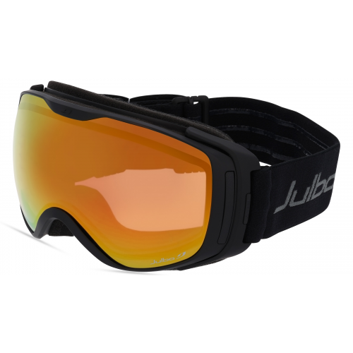 Julbo LUNA J728  Unisex-Skibrille Vollrand Monoscheibe Kunststoff-Gestell, schwarz