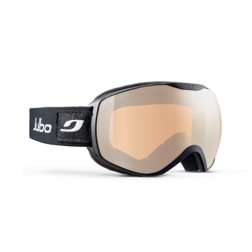 Julbo ISON J745 Unisex-Skibrille Vollrand Monoscheibe Kunststoff-Gestell, schwarz