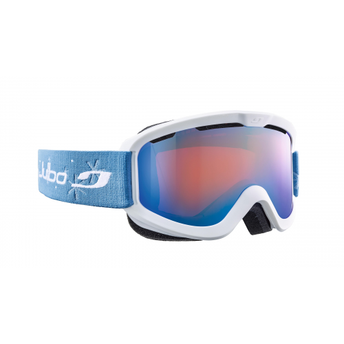 Julbo JUNE J752 Jugend-Skibrille Vollrand Monoscheibe Kunststoff-Gestell, weiß