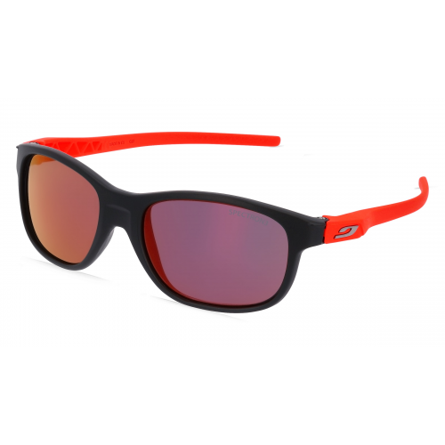 Julbo ARCADE J556 Jugend-Sonnenbrille Vollrand Eckig Kunststoff-Gestell, schwarz