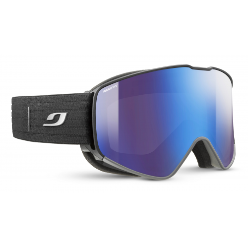 Julbo CYRIUS J759  Unisex-Skibrille Vollrand Monoscheibe Kunststoff-Gestell, schwarz