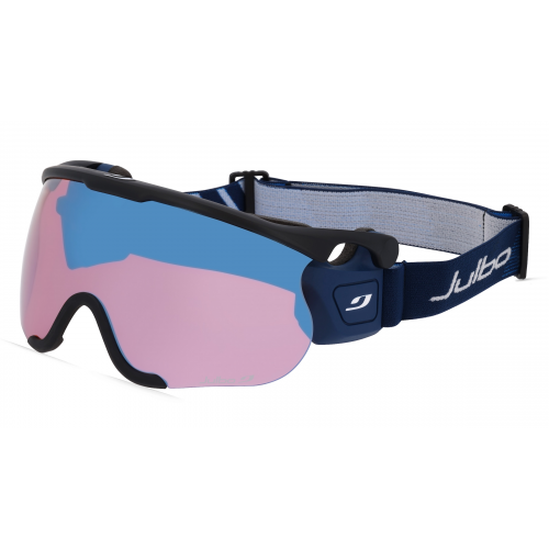 Julbo SNIPER EVO L J692 Unisex-Sonnenbrille Vollrand Monoscheibe Kunststoff-Gestell, schwarz