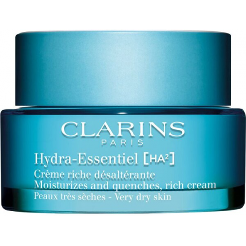 CLARINS Hydra-Essentiel Cr&egrave;me riche d&eacute;salt&eacute;rante - Peaux tr&egrave;s s&egrave;ches 50 ml