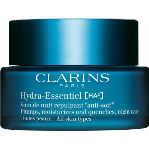 CLARINS Hydra-Essentiel Soin de nuit repulpant "anti-soif" - Toutes peaux 50 ml