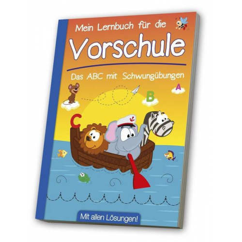 Vorschulbuch ABC, Schwungübungen, Wörter