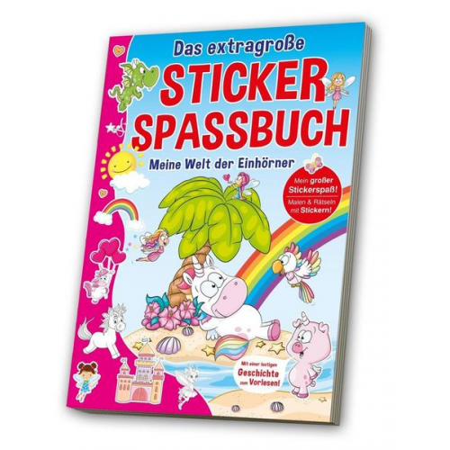 Stickerspaßbuch Einhörner