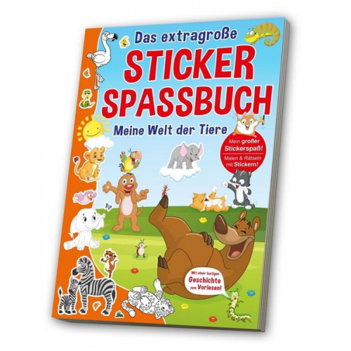 Stickerspaßbuch Tiere