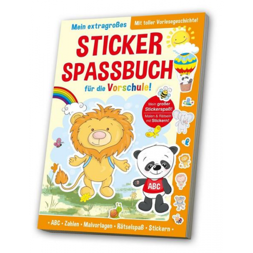 Stickerspaßbuch Vorschule
