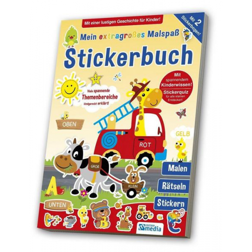 Stickerspaßbuch - Meine Welt im Kindergarten