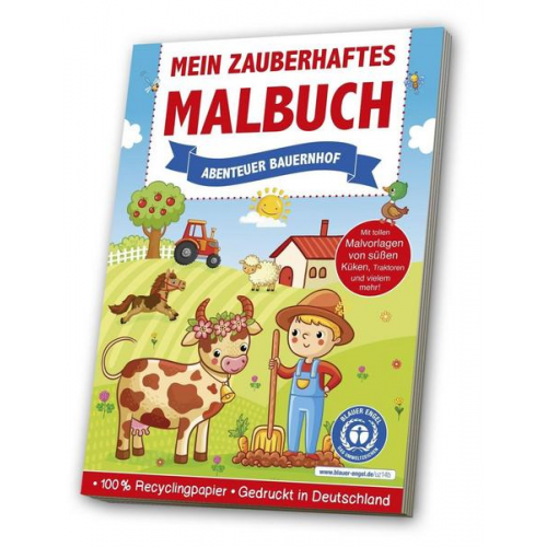 Mein zauberhaftes Malbuch: Abenteuer Bauernhof
