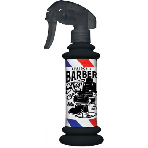 Efalock Spr&uuml;hflasche Barber schwarz