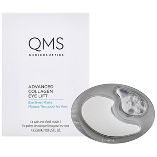 QMS Medicosmetics Advanced Collagen Eye Lift Eye Sheet Masks 4 x 3,3 ml