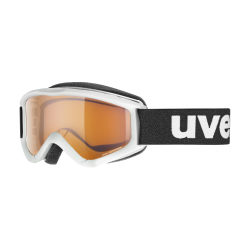 Uvex SPEEDY PRO  Kinder-Skibrille Vollrand Monoscheibe Kunststoff-Gestell, weiß