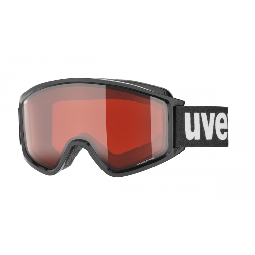 Uvex G GL 3000 LGL OTG  Unisex-Skibrille Vollrand Monoscheibe Kunststoff-Gestell, weiß