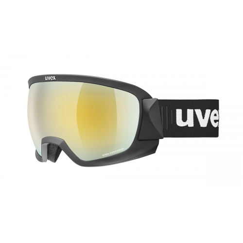 Uvex CONTEST CV  Unisex-Skibrille Vollrand Monoscheibe Kunststoff-Gestell, weiß