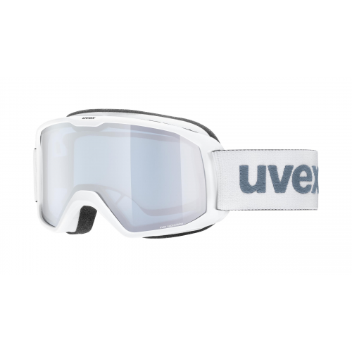 Uvex ELEMNT FM Unisex-Skibrille Vollrand Monoscheibe Kunststoff-Gestell, weiß