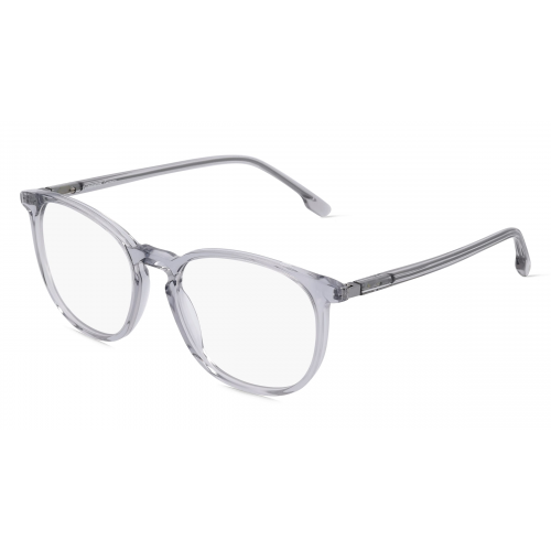 Rodenstock 5359 Unisex-Brille inkl. Gläser Vollrand Rund Kunststoff-Gestell 53mm/18mm/140mm, grau