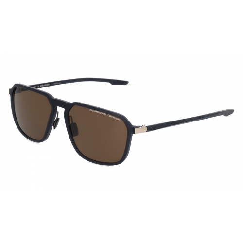 Porsche Design 8961 Herren-Sonnenbrille Vollrand Eckig Kunststoff-Gestell, schwarz