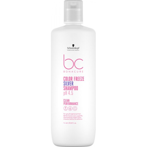 Schwarzkopf Professional BC Bonacure pH 4.5 Color Freeze Silver Shampoo 1000 ml