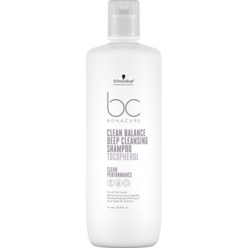Schwarzkopf Professional BC Clean Balance Deep Cleansing Shampoo 1000 ml