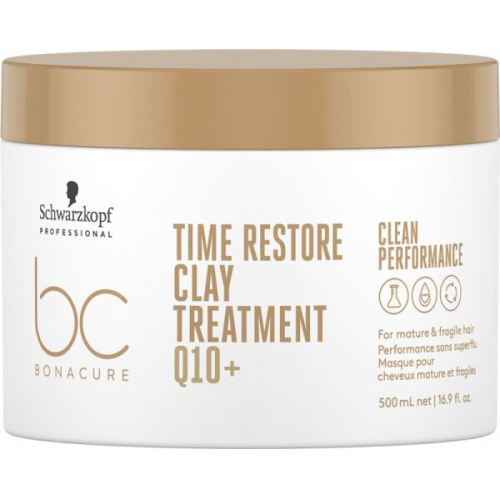 Schwarzkopf Professional BC Bonacure Q10+ Time Restore Clay Treatment 500 ml