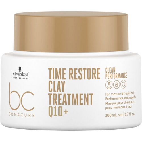Schwarzkopf Professional BC Bonacure Q10+ Time Restore Clay Treatment 200 ml