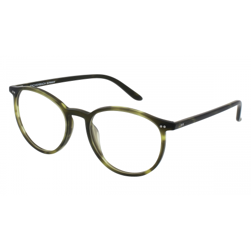 Marc O' Polo Eyewear 503084 Unisex-Brille inkl. Gläser Vollrand Panto Acetat-Gestell 50mm/18mm/140mm, grün