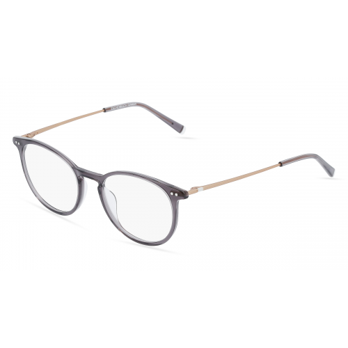 Humphrey’s eyewear 581066 Unisex-Brille inkl. Gläser Vollrand Panto Kunststoff-Gestell 47mm/17mm/140mm, grau