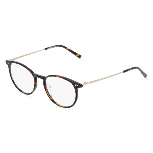 Humphrey’s eyewear 581066 Unisex-Brille inkl. Gläser Vollrand Panto Kunststoff-Gestell 47mm/17mm/140mm, braun