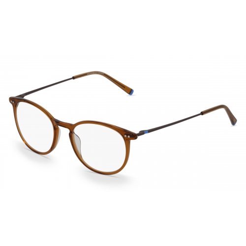 Humphrey’s eyewear 581066 Unisex-Brille inkl. Gläser Vollrand Panto Kunststoff-Gestell 47mm/17mm/140mm, braun