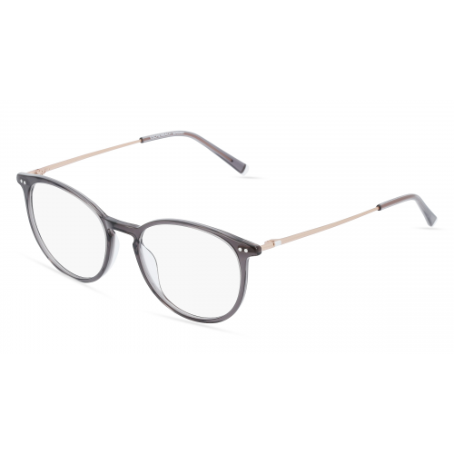 Humphrey’s eyewear 581069 Unisex-Brille inkl. Gläser Vollrand Panto Kunststoff-Gestell 51mm/17mm/145mm, Grau