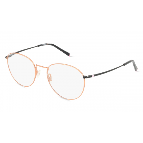 Humphrey’s eyewear 582275 Unisex-Brille inkl. Gläser Vollrand Panto Metall-Gestell 51mm/18mm/140mm, gold