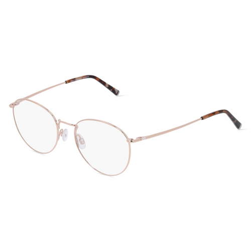 Humphrey’s eyewear 582275 Unisex-Brille inkl. Gläser Vollrand Panto Metall-Gestell 51mm/18mm/140mm, Gold