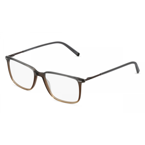 Humphrey’s eyewear 583119 Herren-Brille inkl. Gläser Vollrand Eckig Kunststoff-Gestell 54mm/16mm/140mm, grau