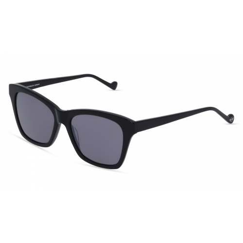 MINI EYEWEAR 746003 Damen-Sonnenbrille Vollrand Butterfly Kunststoff-Gestell, schwarz