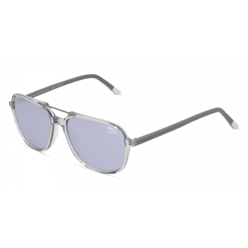 Jaguar J 7257 Herren-Sonnenbrille Vollrand Eckig Kunststoff-Gestell, grau