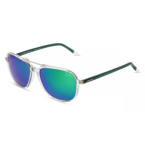 Jaguar J 7257 Herren-Sonnenbrille Vollrand Eckig Kunststoff-Gestell, transparent