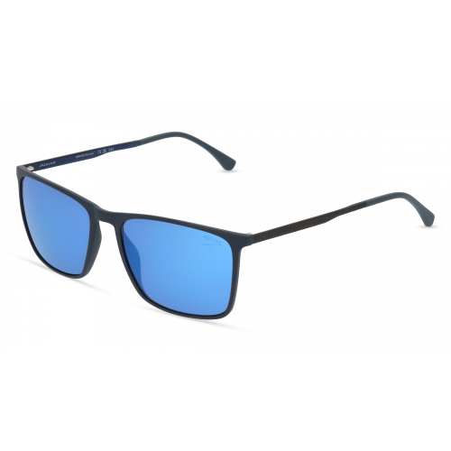 Jaguar J 7619 Herren-Sonnenbrille Vollrand Eckig Kunststoff-Gestell, blau