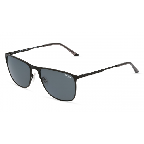 Jaguar J 7595 Herren-Sonnenbrille Vollrand Eckig Metall-Gestell, schwarz