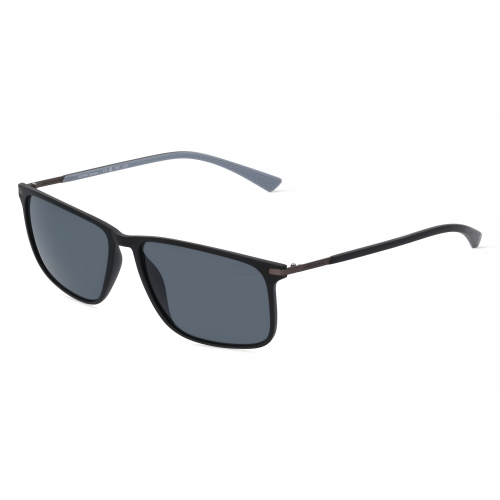 Jaguar J 7620 Herren-Sonnenbrille Vollrand Eckig Kunststoff-Gestell, schwarz