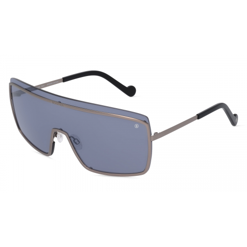 Bogner BO 7325 Unisex-Sonnenbrille Vollrand Monoscheibe Metall-Gestell, grau