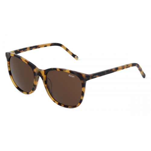 JOOP! JP 7102 Damen-Sonnenbrille Vollrand Butterfly Kunststoff-Gestell, braun